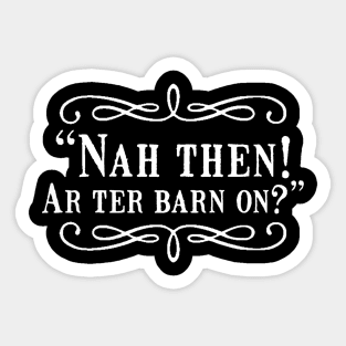 YORKSHIRE GREETING Sticker